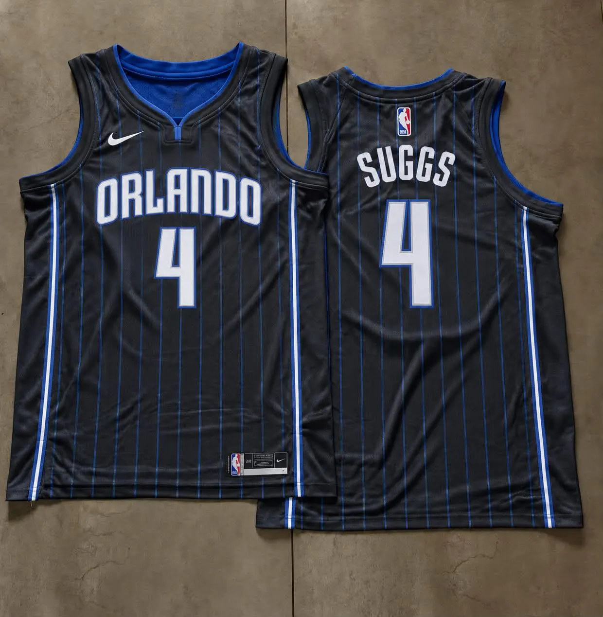 Orlando Magic Jalen Suggs Black Jersey