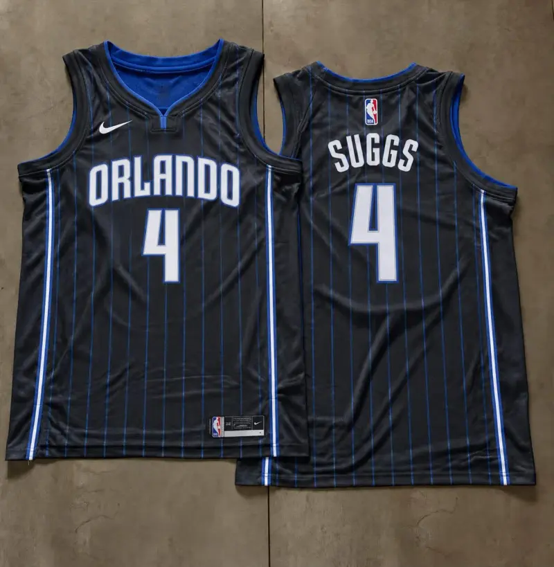 Orlando Magic Jalen Suggs Black Jersey