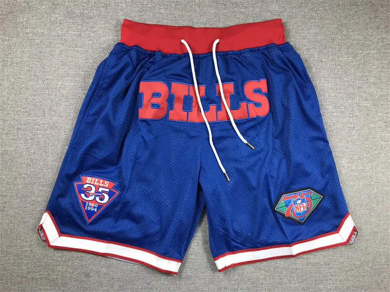 BUFFALO BILLS BLUE SHORTS