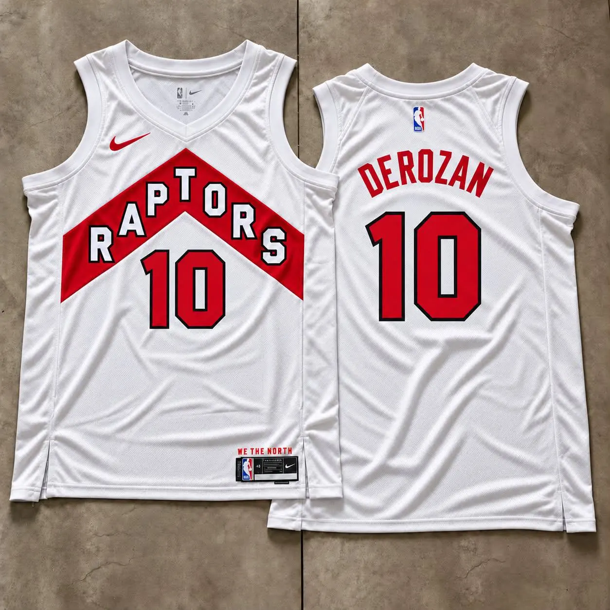 Toronto Raptors DeMar DeRozan White Jersey
