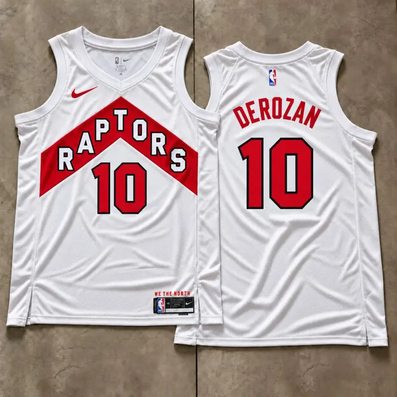 Toronto Raptors DeMar DeRozan White Jersey