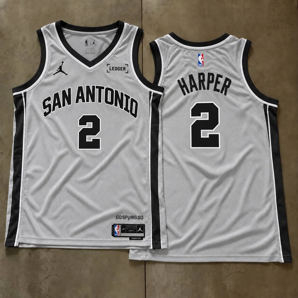 Grey and Black