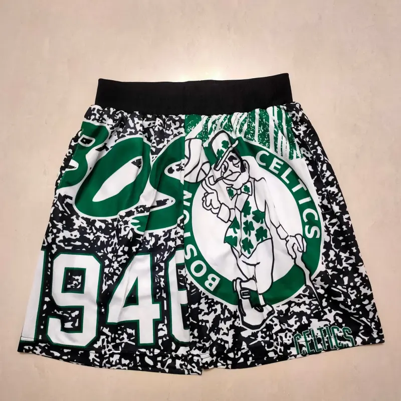 BOSTON CELTICS BLACK SHORTS