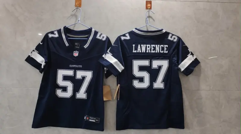 DALLAS COWBOYS MALACHI LAWRENCE BLUE JERSEY