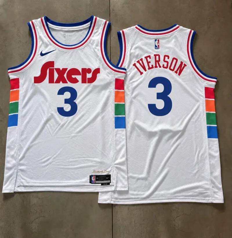 White and Multicolor
