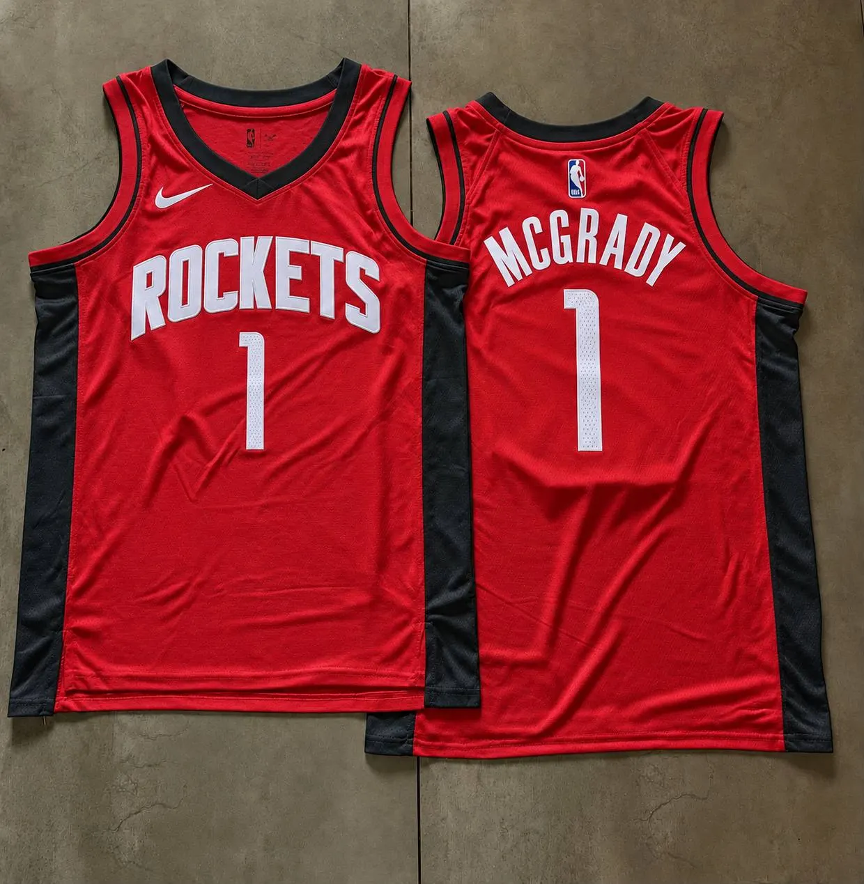 Houston Rockets Tracy McGrady Red Jersey