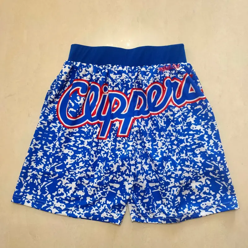 LOS ANGELES CLIPPERS BLUE SHORTS