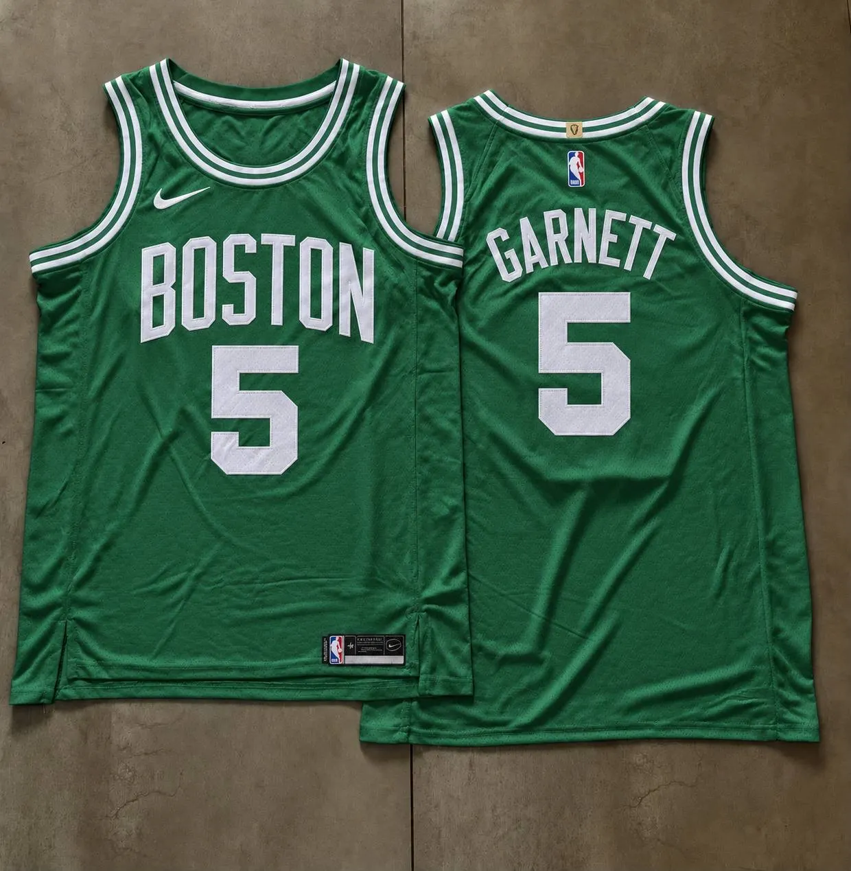 Green and White