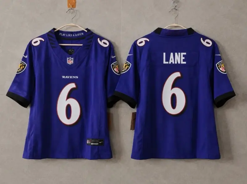 Ja'Kobi Lane Baltimore Ravens Football Jersey