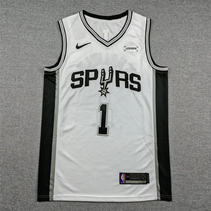 SAN ANTONIO SPURS VICTOR WEMBANYAMA WHITE JERSEY