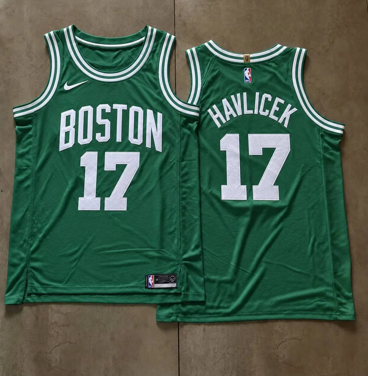 Green and White