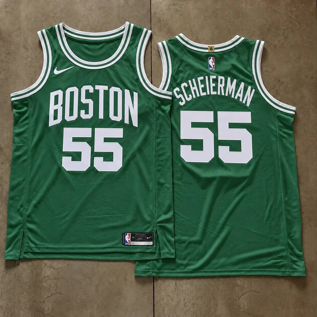 Green and White