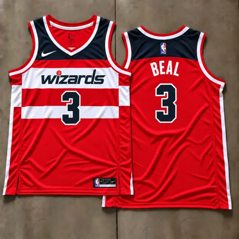 Washington Wizards Bradley Beal Red Jersey
