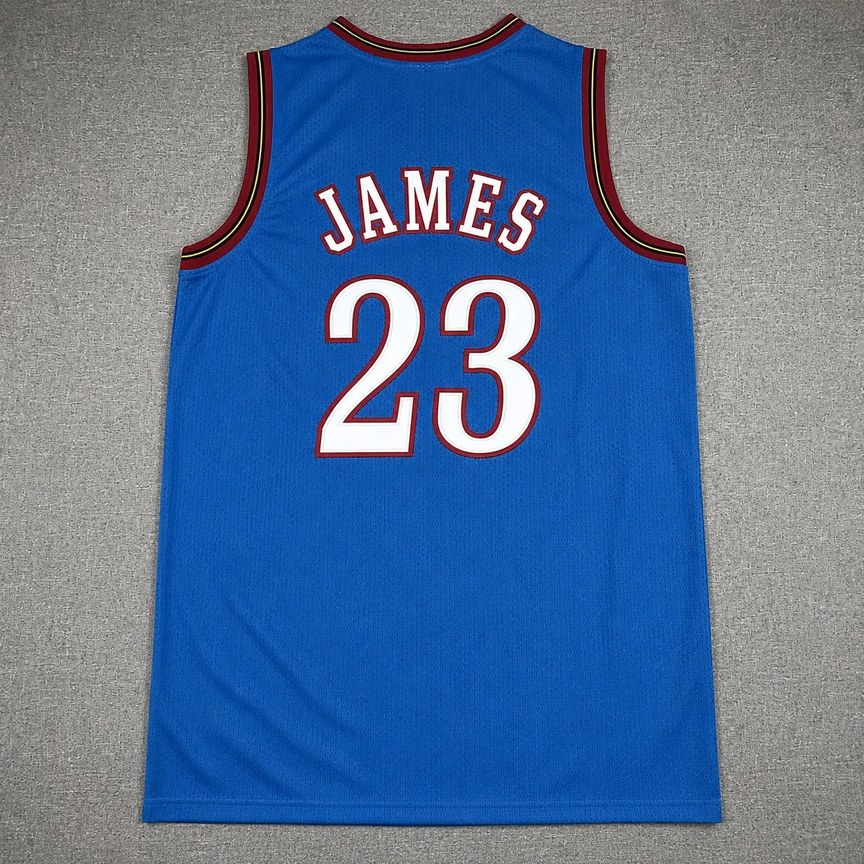 PHILADELPHIA 76ERS LEBRON JAMES BLUE JERSEY