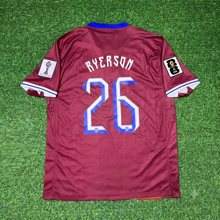 2026 WORLD CUP JULIAN RYERSON TEAM NORWAY BURGUNDY JERSEY