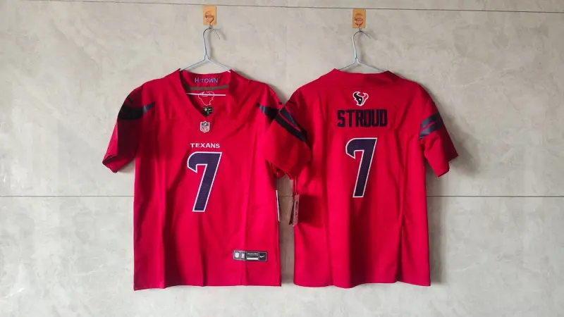 Houston Texans CJ Stroud Red Jersey