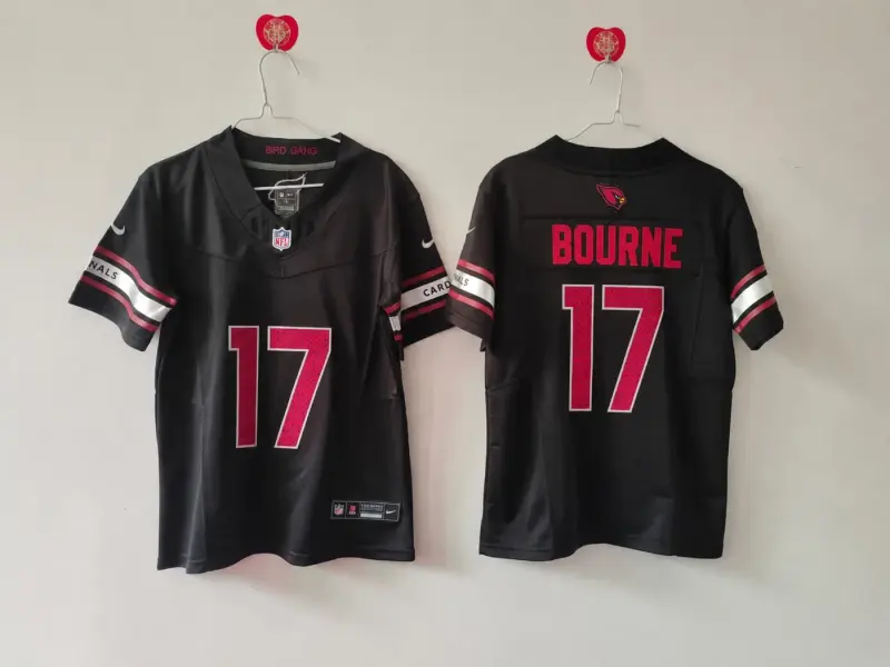 ARIZONA CARDINALS KENDIRCK BOURNE BLACK JERSEY