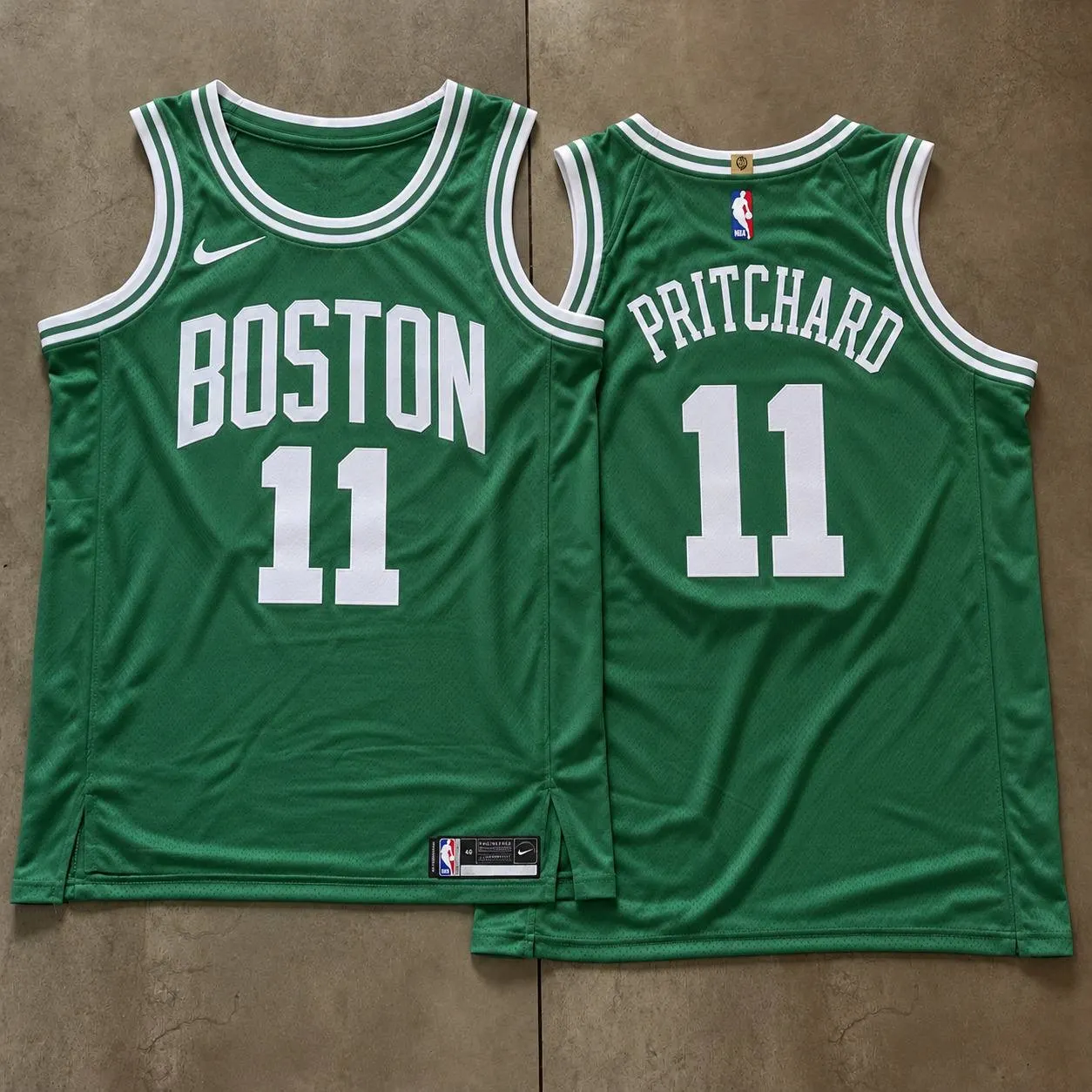 Green and White