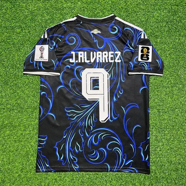 2026 WORLD CUP JULIAN ALVAREZ TEAM ARGENTINA BLUE JERSEY