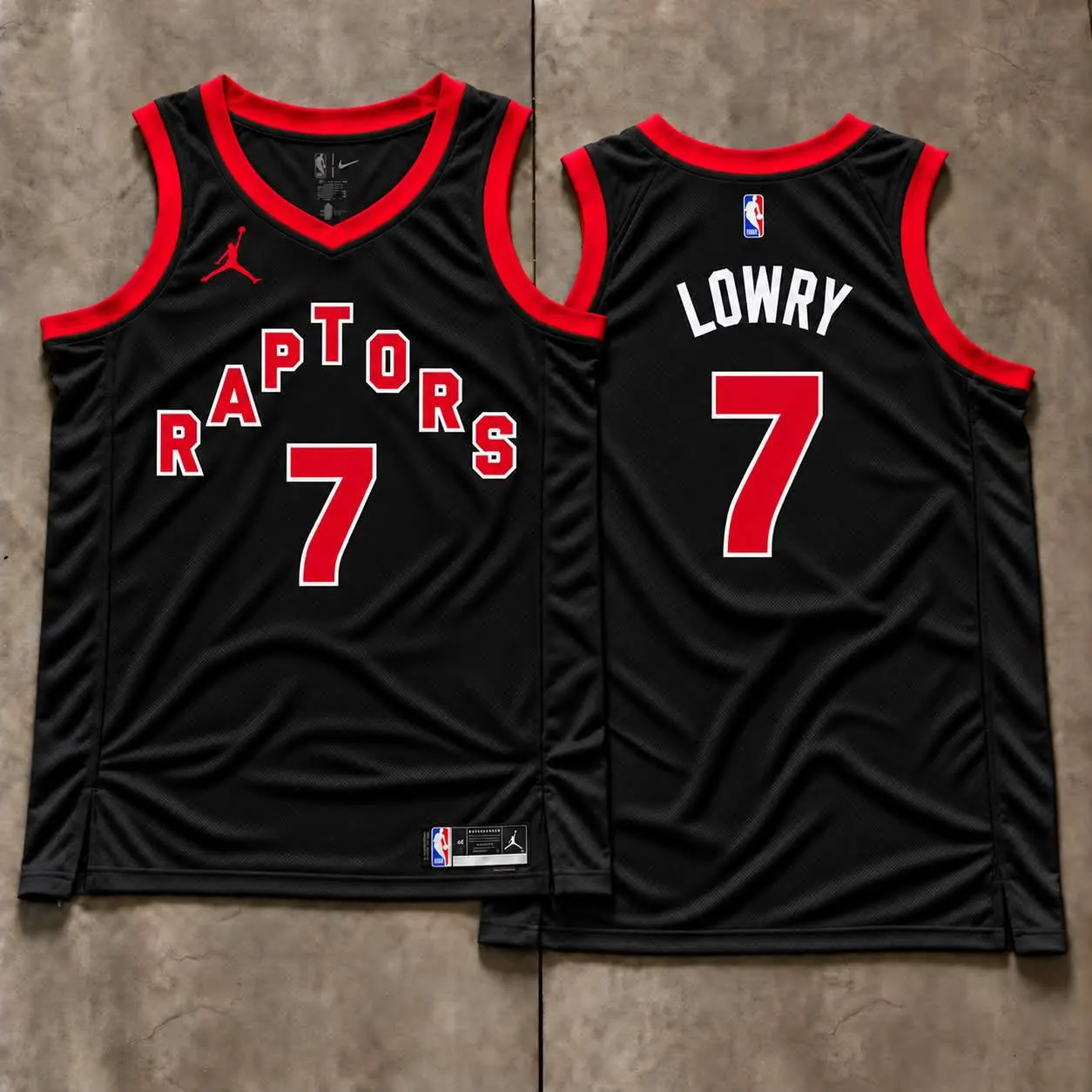 Toronto Raptors Kyle Lowry Black Jersey
