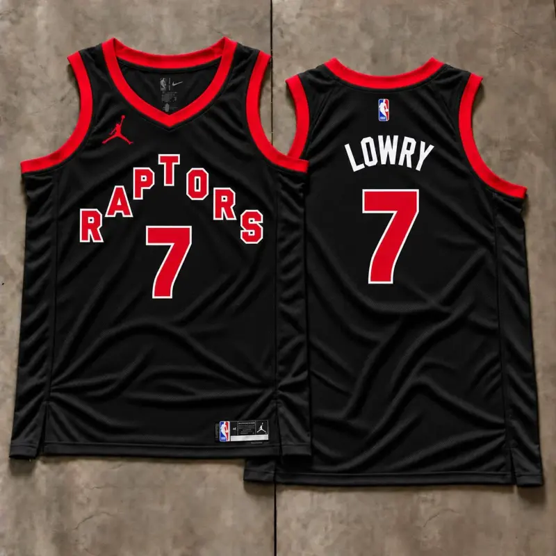 Toronto Raptors Kyle Lowry Black Jersey