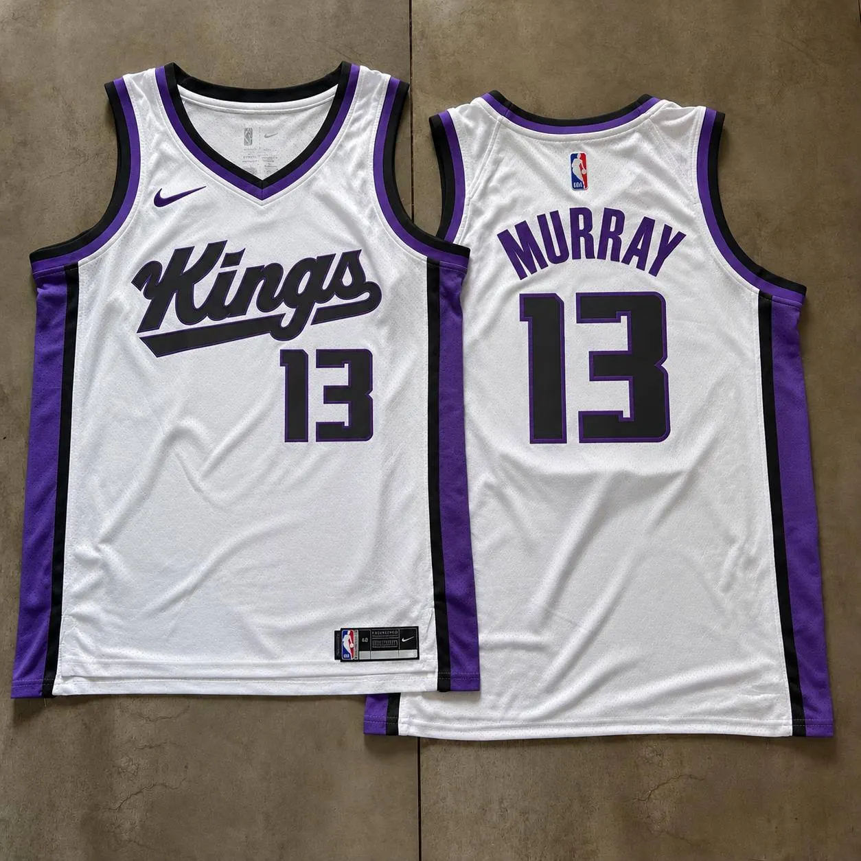 Sacramento Kings Keegan Murray White Jersey