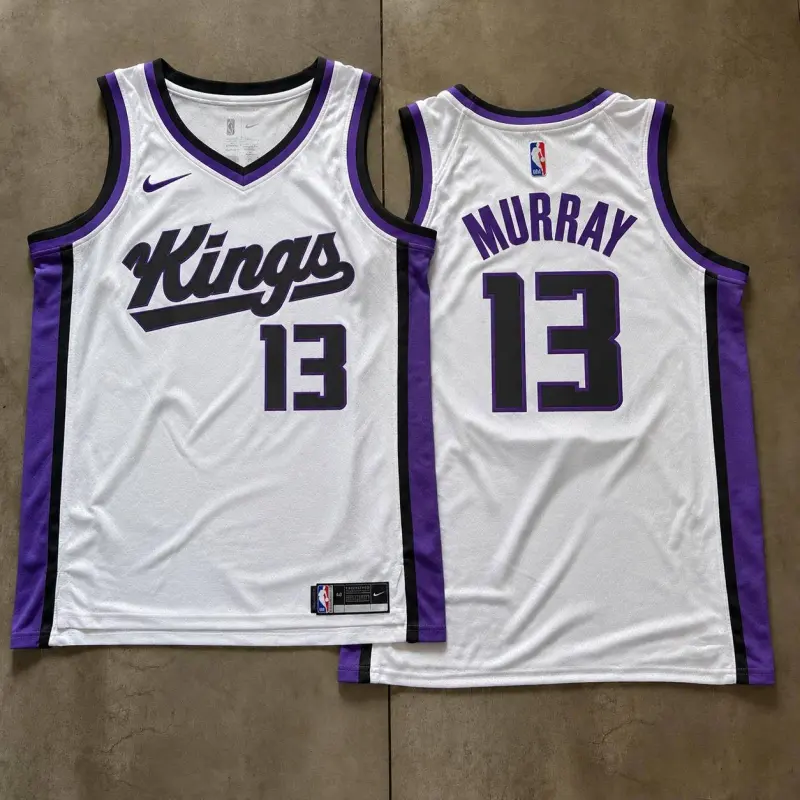 Sacramento Kings Keegan Murray White Jersey
