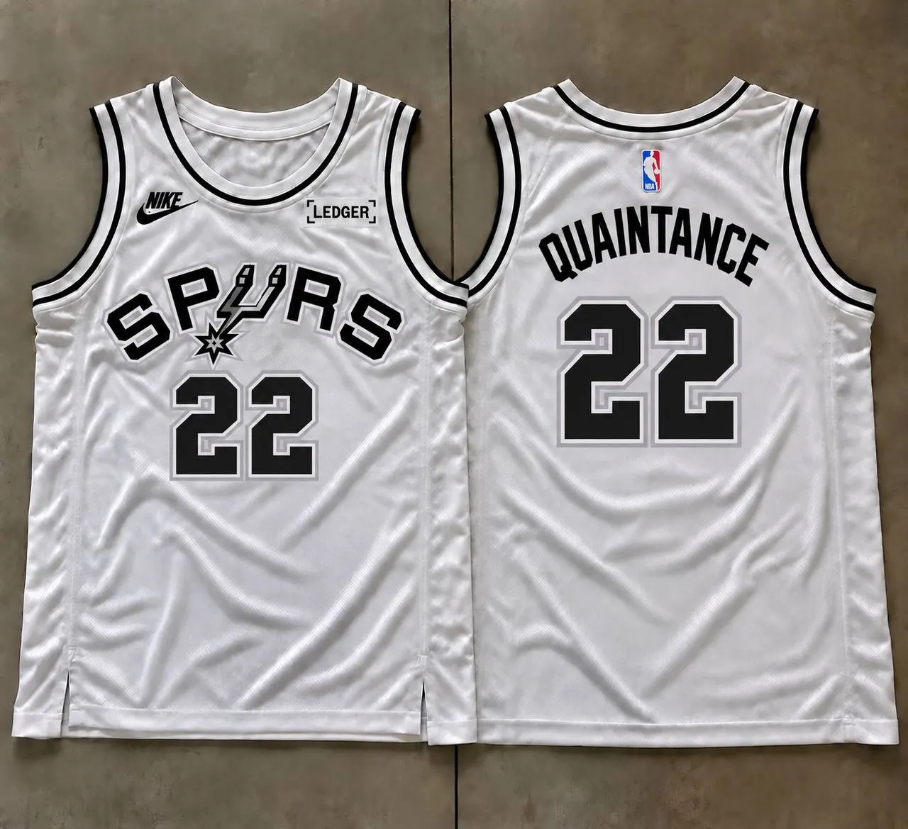 San Antonio Spurs Jayden Quaintance Jersey