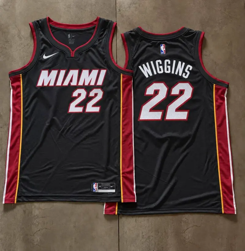 Miami Heat Andrew Wiggins Black Jersey