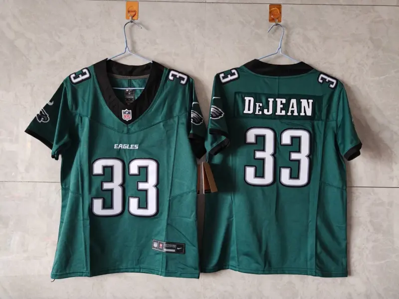 PHILADELPHIA EAGLES COOPER DEJEAN GREEN JERSEY