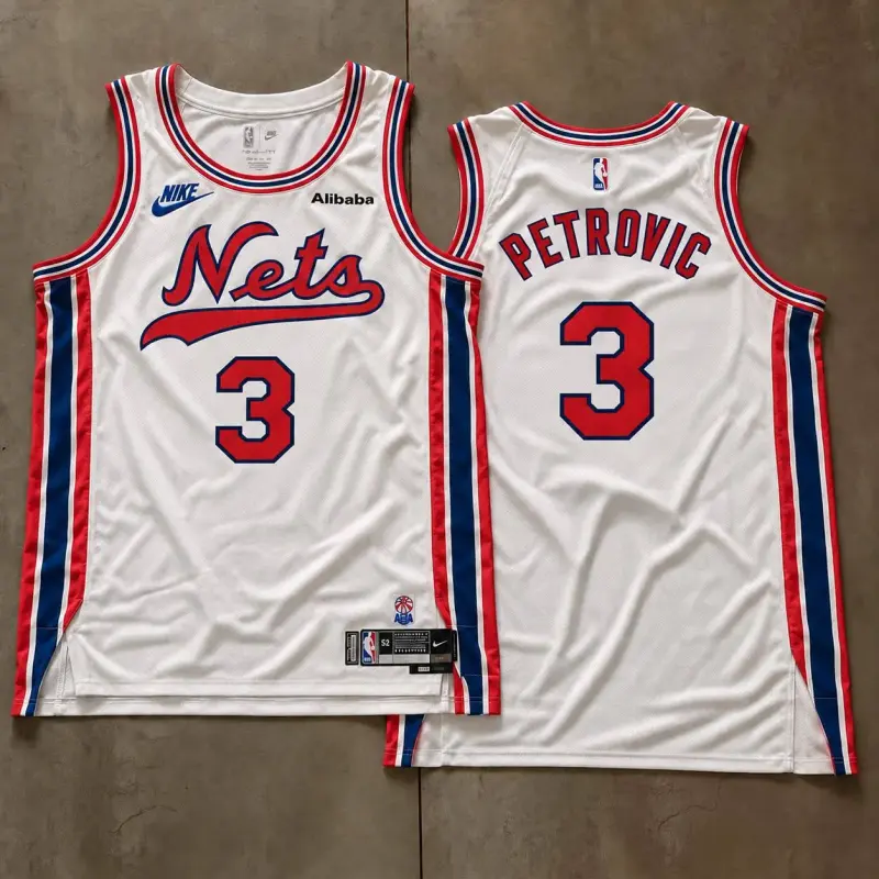 Brooklyn Nets Drazen Petrovic New Jersey