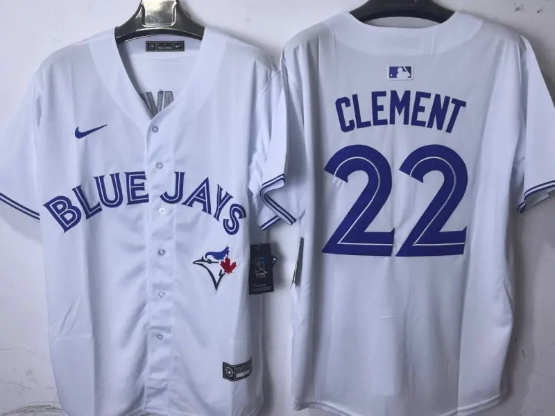 Toronto Blue Jays Ernie Clement White Jersey