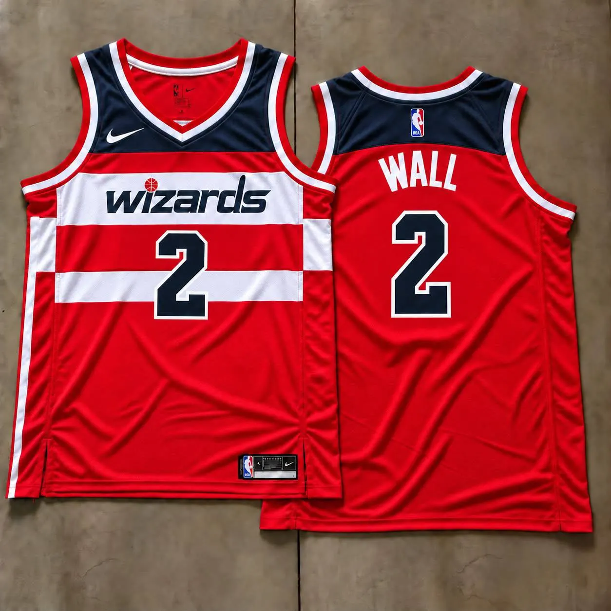 Washington Wizards John Wall Red Jersey