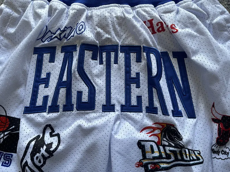 EASTERN CONFERENCE WHITE SHORTS