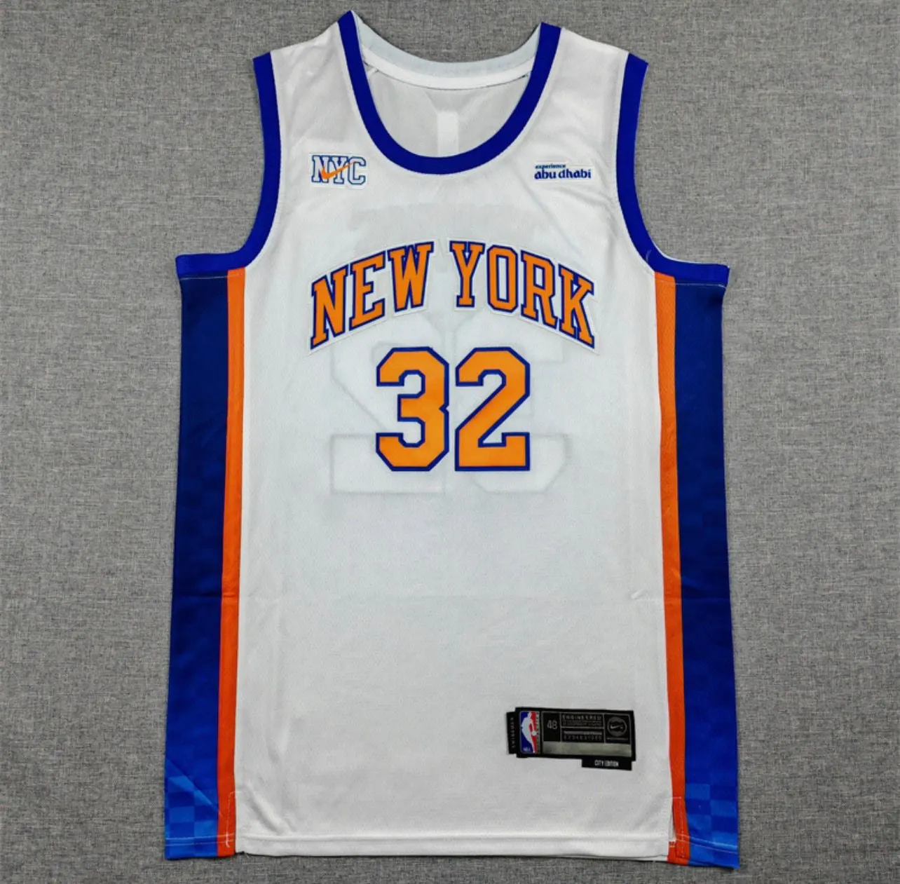 Karl-Anthony Towns White New York Knicks Jersey