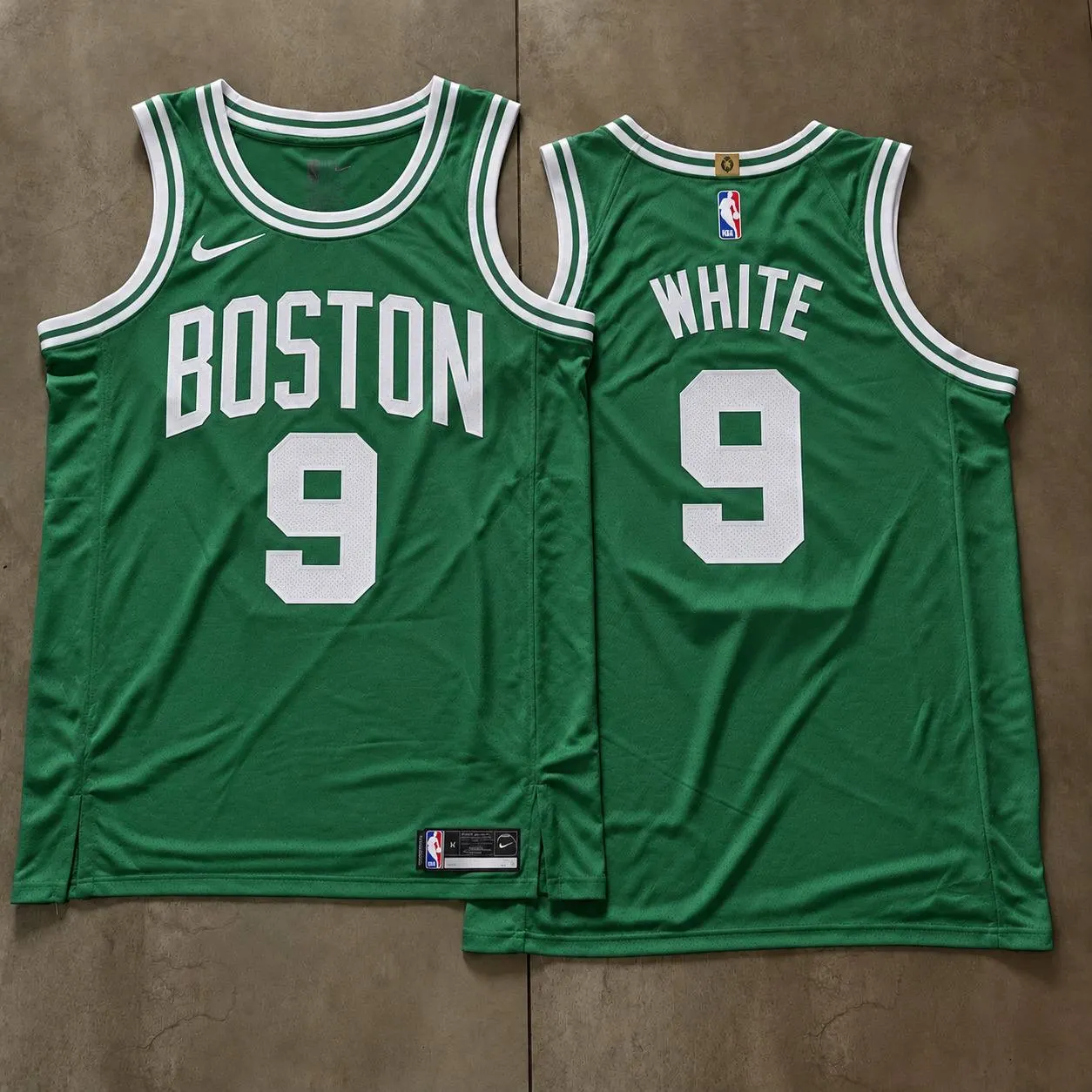 Green and White