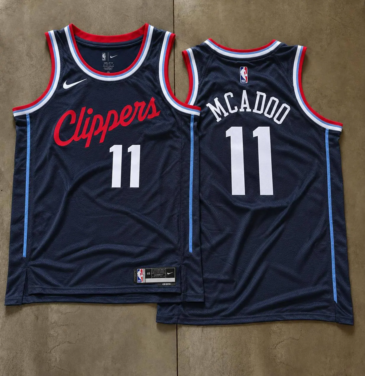 Los Angeles Clippers Bob McAdoo Navy Jersey