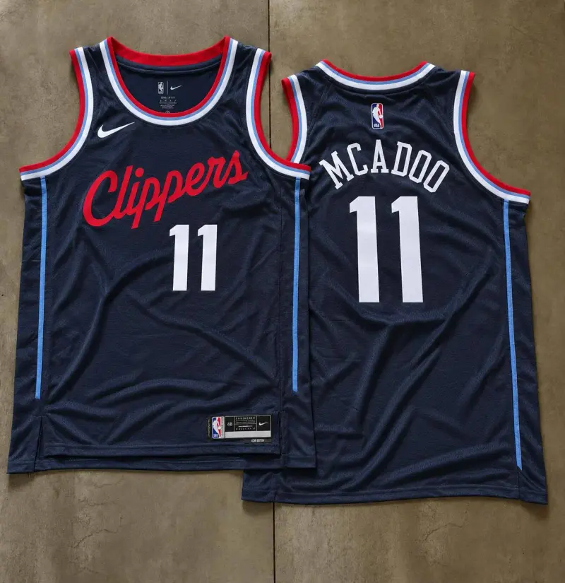 Los Angeles Clippers Bob McAdoo Navy Jersey