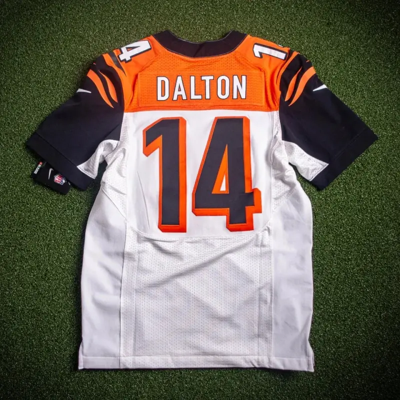 CINCINNATI BENGALS ANDY DALTON WHITE JERSEY