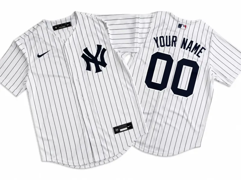 NEW YORK YANKEES CUSTOM WHITE JERSEY