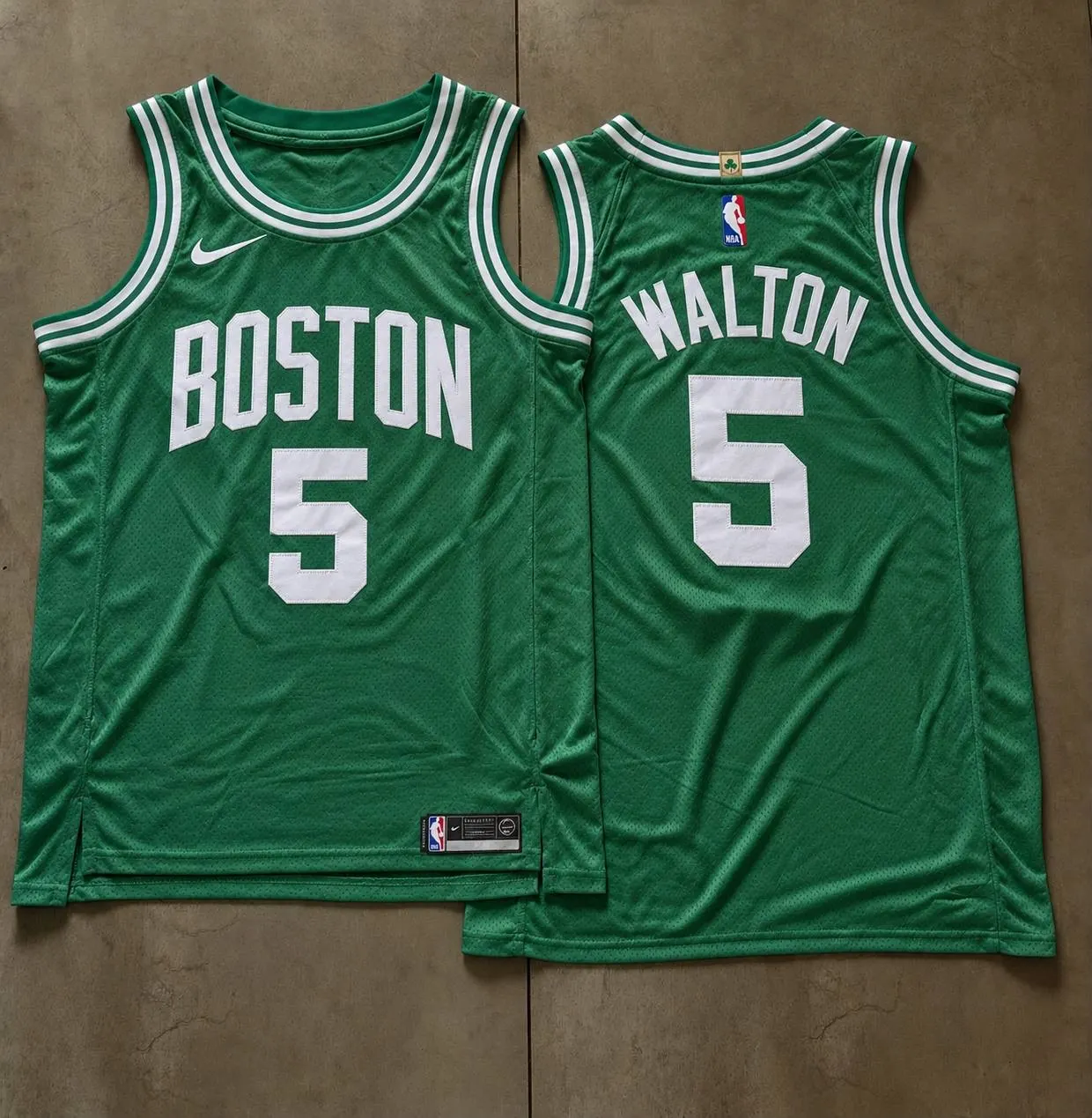 Green and White