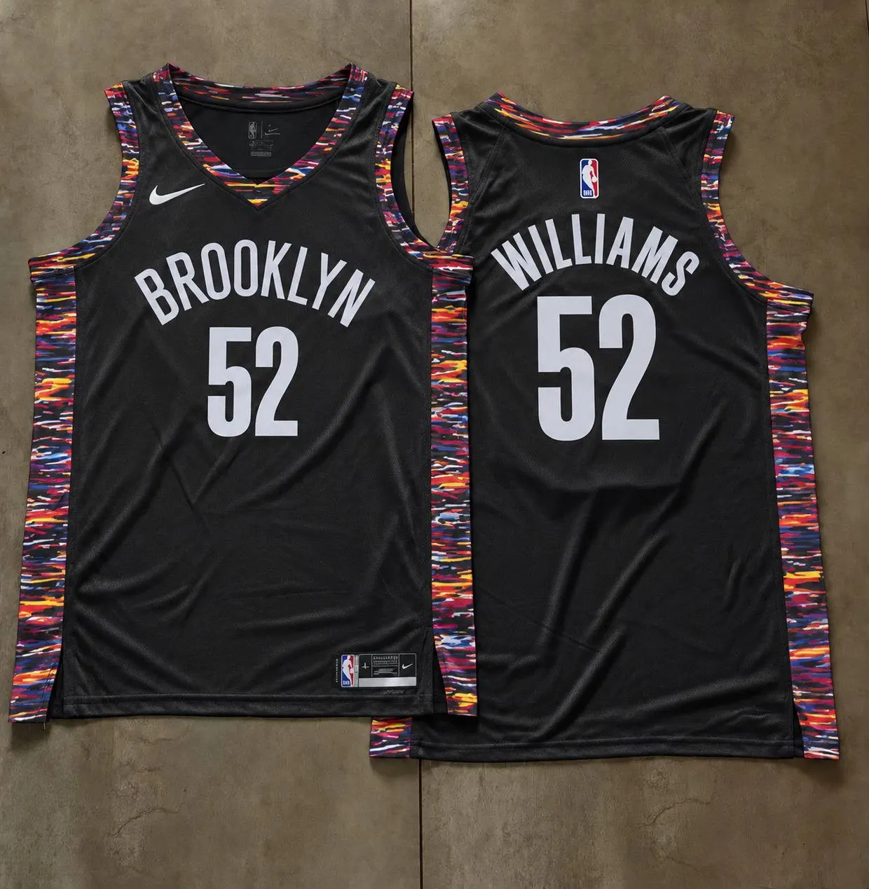 Black and Multicolor