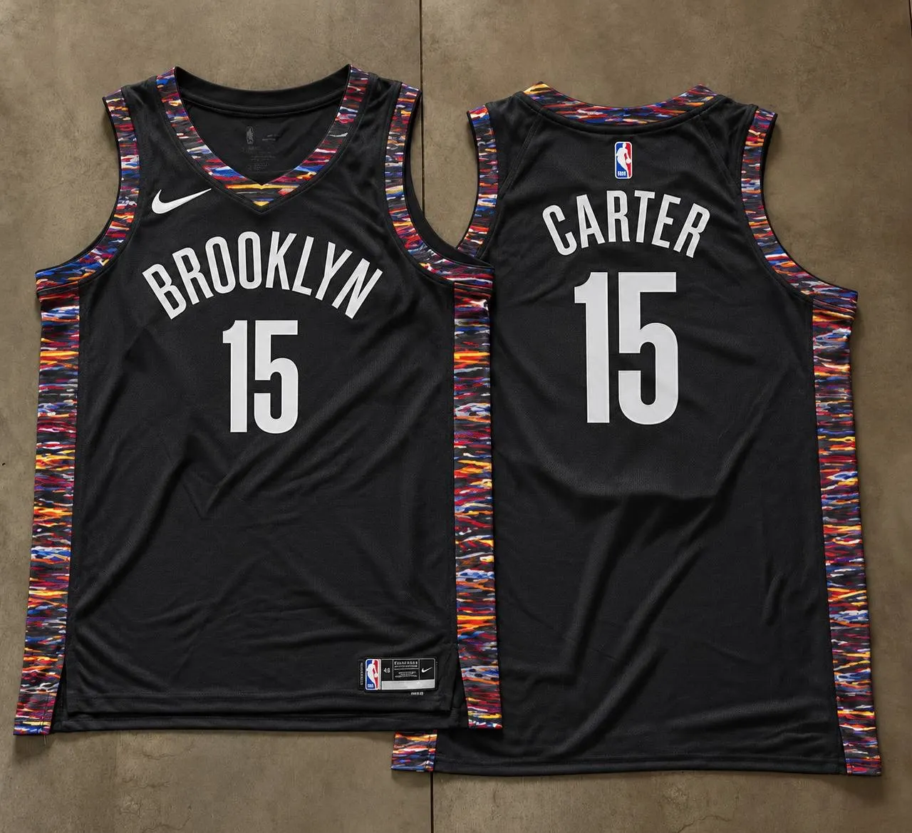 Black and Multicolor