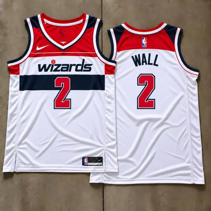 Washington Wizards John Wall White Jersey