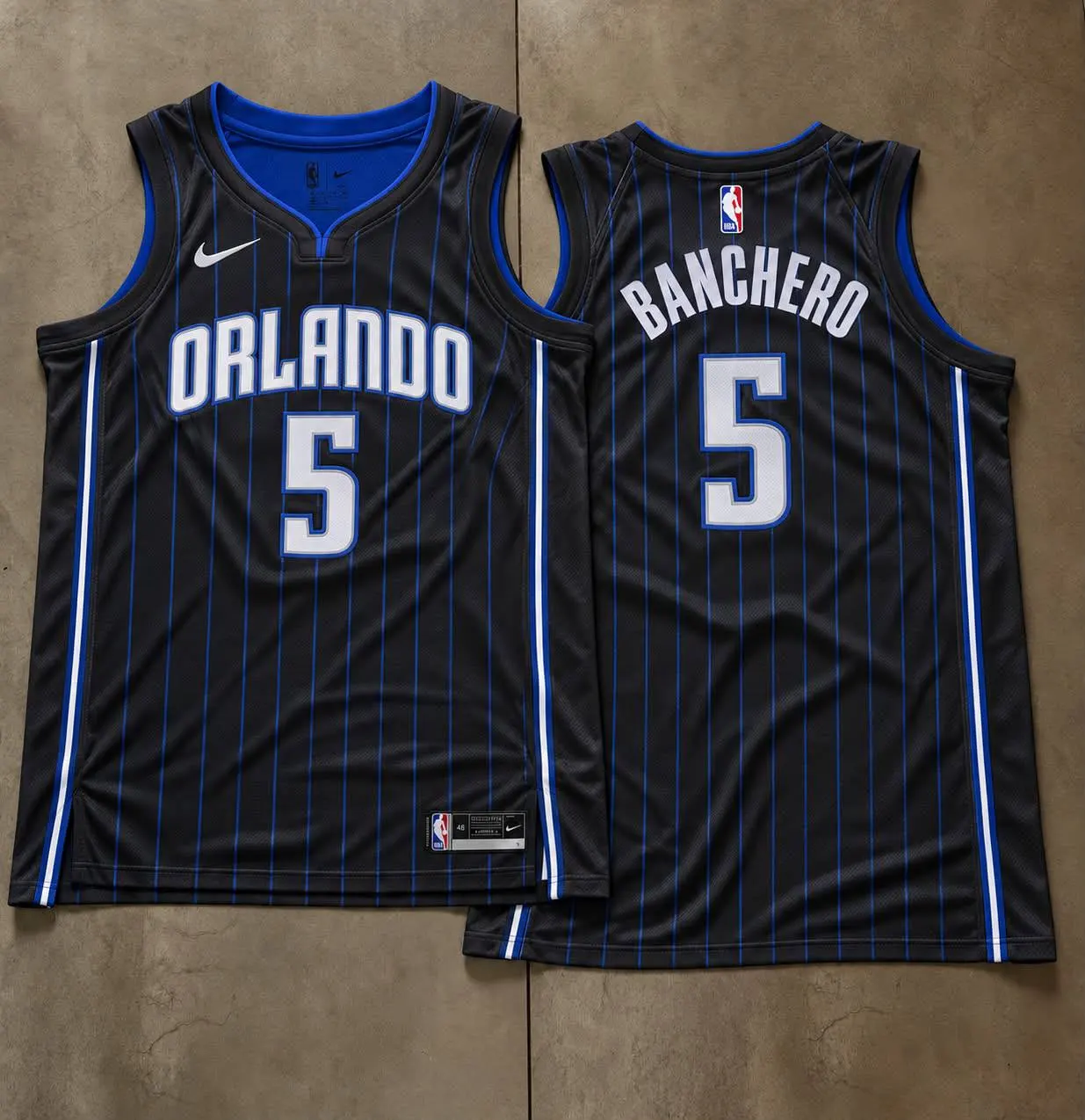 Orlando Magic Paolo Banchero Black Jersey