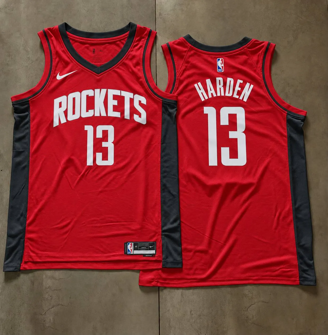 Houston Rockets James Harden Red Jersey