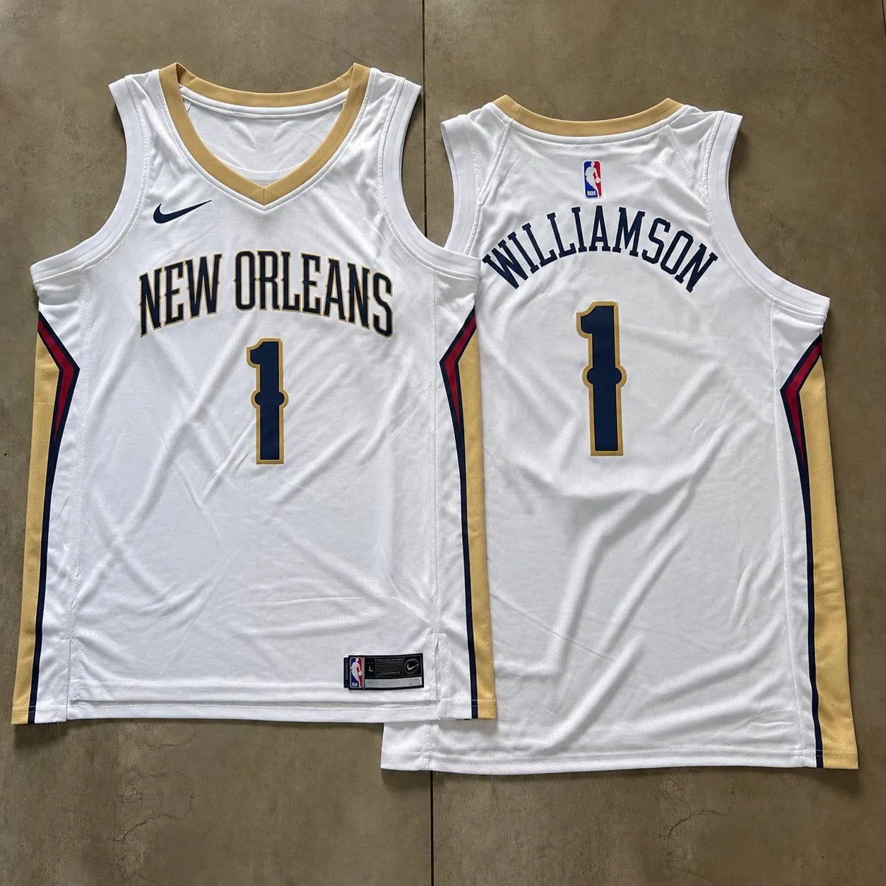 New Orleans Pelicans Zion Williamson White Jersey