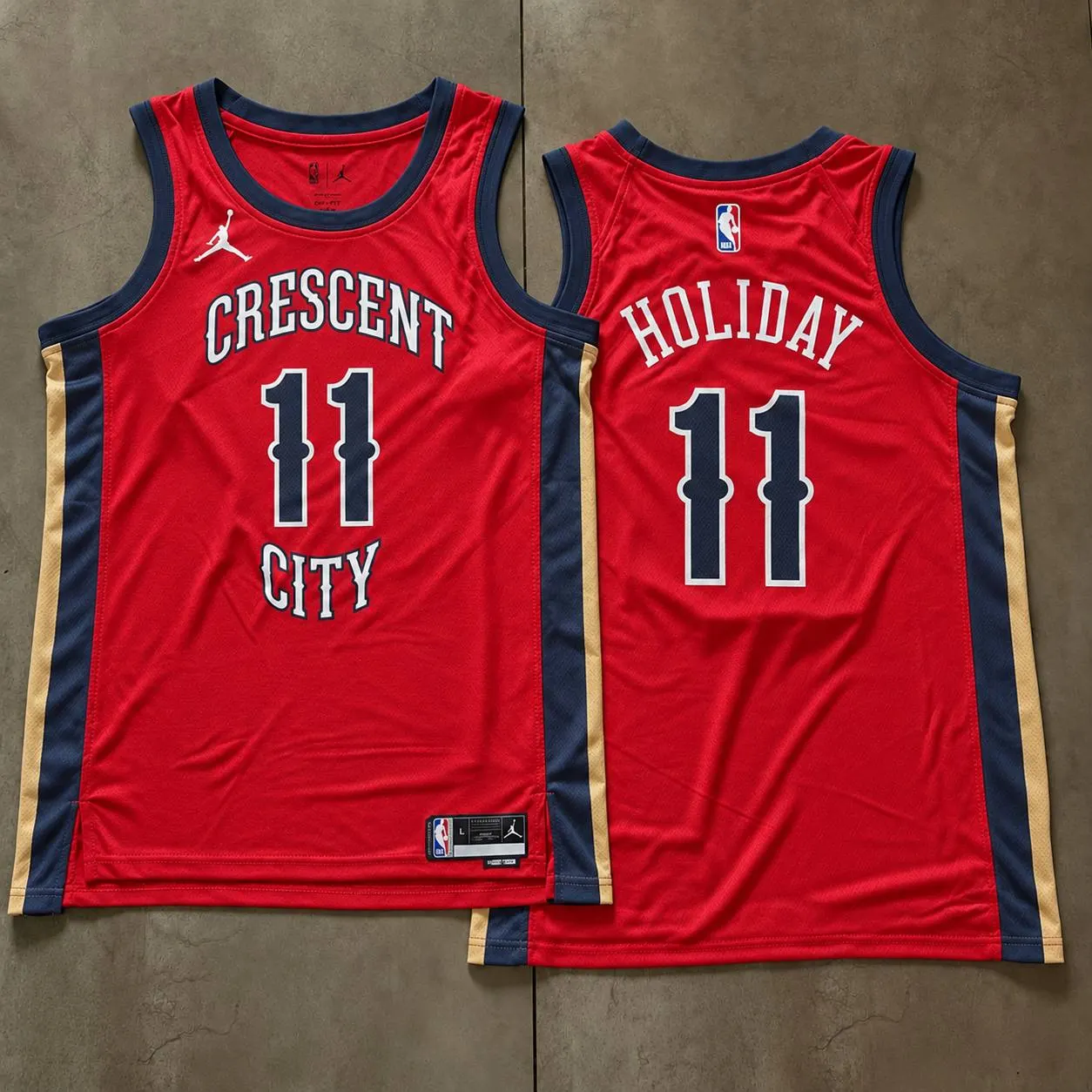 New Orleans Pelicans Jrue Holiday Red Jersey