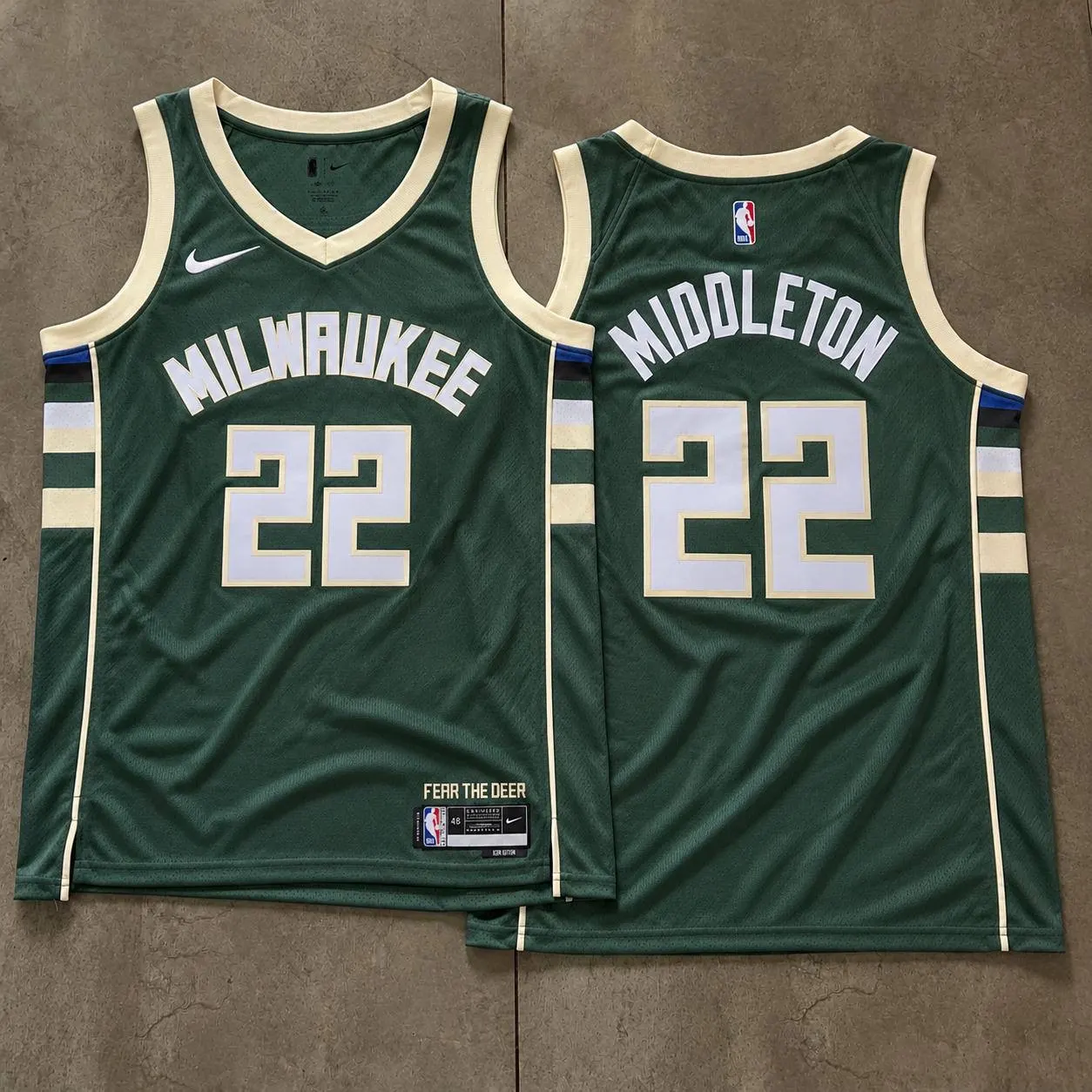 Green and Cream