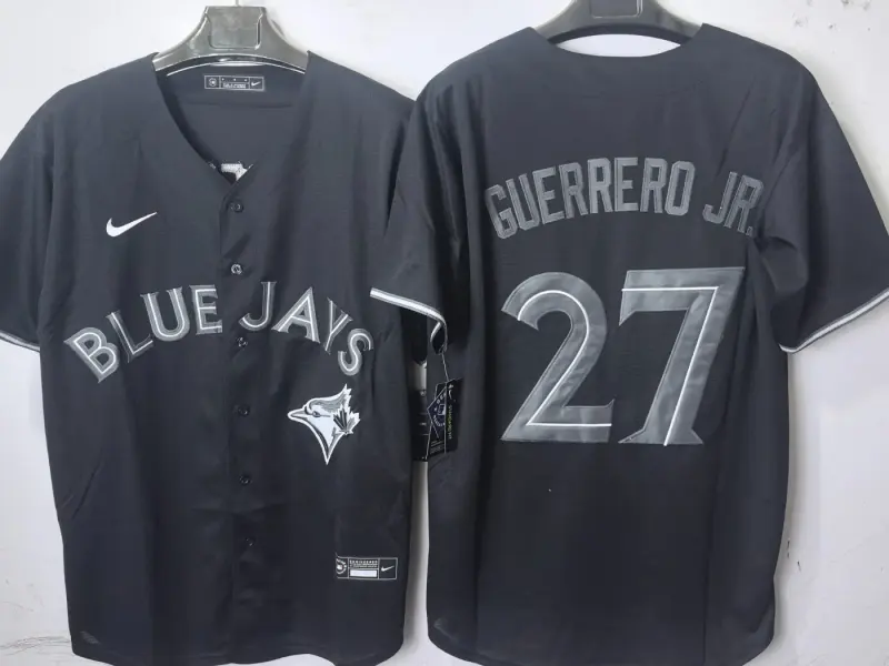 Toronto Blue Jays Vladimir Guererro Jr Black Jersey